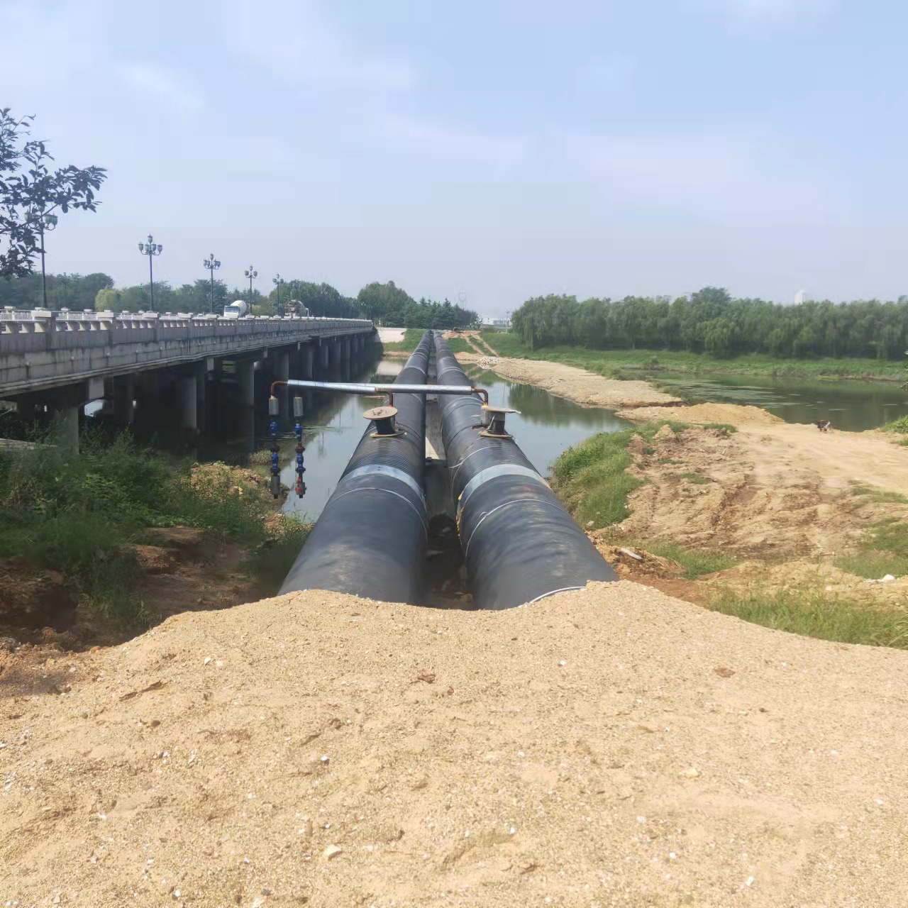 锡林郭勒热力管道铁渣内部除垢输油管道清洗